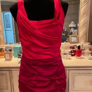 Express Ruched Cocktail Dress